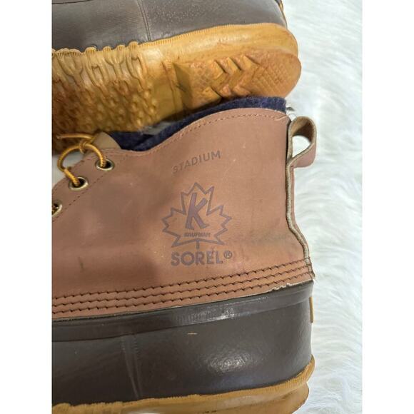 Sorel Stadium Mens Rubber Boots Size 11 - Picture 9 of 10